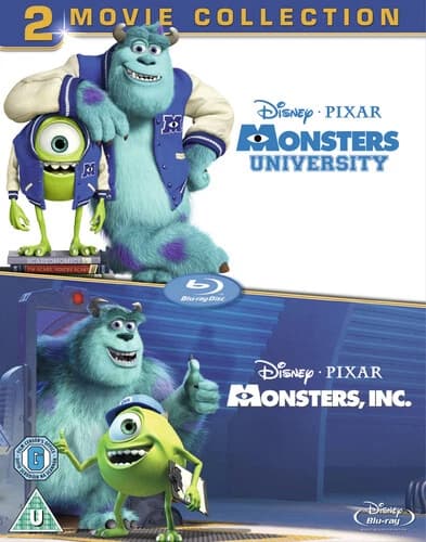 Monsters, Inc./Monsters University DVD (2013) Pete Docter, Silverman (DIR) cert Brand New