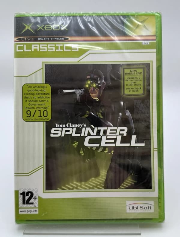 Xbox Classics Tom Clancys Splinter Cell Pal Brand New