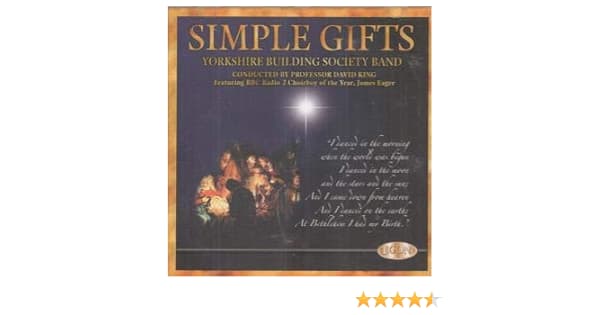 David King (Conductor) : Simple Gifts CD Pre-Owned