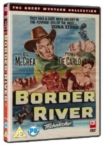 Border River DVD (2014) Joel McCrea, Sherman (DIR) Cert PG Pre-Owned Region 2