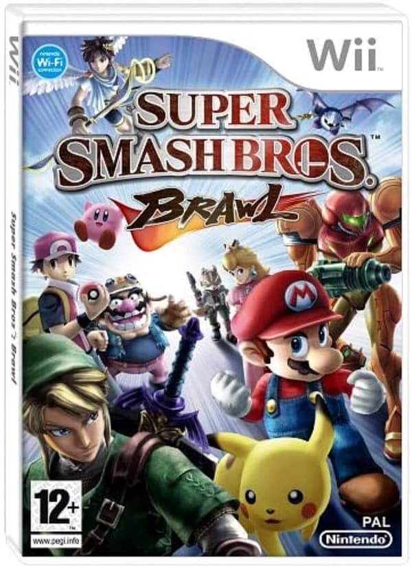 Super Smash Bros Brawl Wii FULL Original Version Brand New