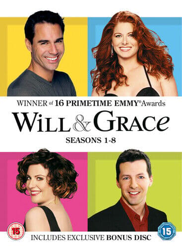 Will & Grace: Den komplette serie DVD (2017) – Eric McCormack
