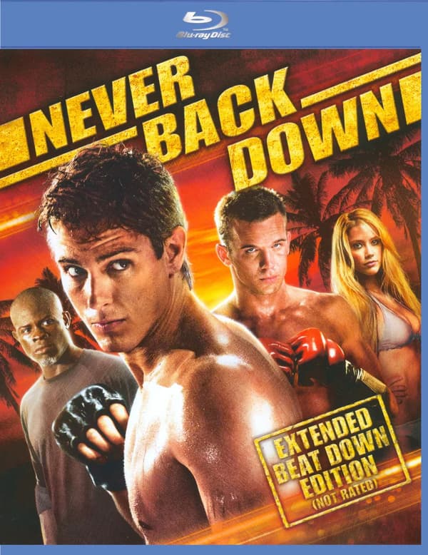 NEVER BACK DOWN 2008 / Region A Bluray Brand New