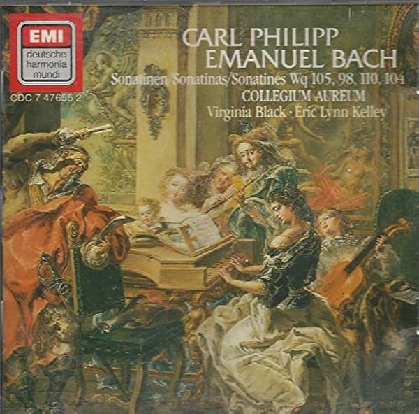 Unknown Artist : CPE BACH - SONATINES WQ 105+98+110+104 - CD Pre-Owned