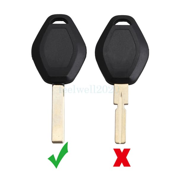 Remote Key Fob Case Shell For BMW 3 5 7 Series X3 Z3 X5 Z4 E46 E39 E60 Battery