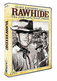 Rawhide: Den Komplette Første Sesongen DVD (2016) med Clint Eastwood, Cert PG