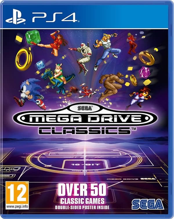 SEGA MEGA DRIVE CLASSICS PS4 GAME Brand New