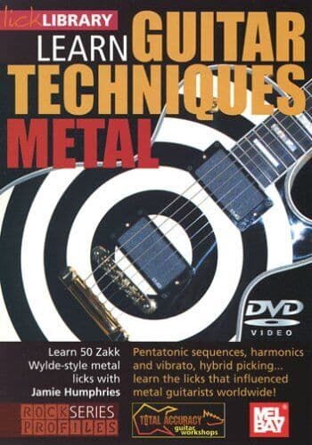 Lick Library: Zakk Wylde Metal Guitar Techniques DVD Cert E Pre-Owned Region 2