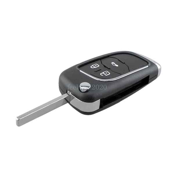 3 Button Upgrade Flip Key Case for Vauxhall Astra J Insignia Cascade Remote Fob