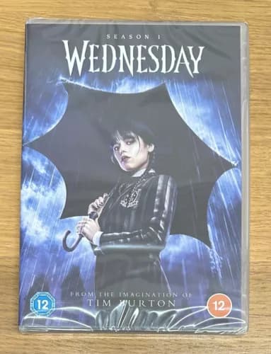 Wednesday Sæson 1 DVD – Tim Burton