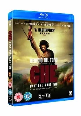 Che: Parts One and Two Blu-Ray (2009) Julia Ormond, Soderbergh (DIR) cert 15 2 Brand New