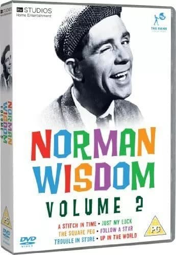 Norman Wisdom Volume 2: Seks Film (DVD)