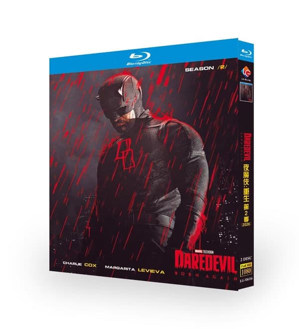 Daredevil Born Again Kausi 2 (2026) Blu-ray (2 levyä)