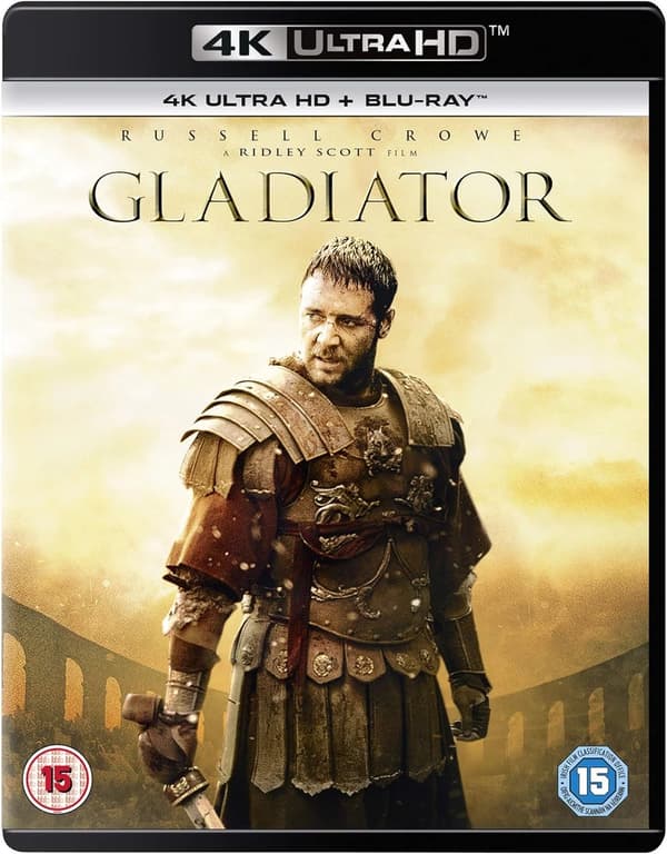 Gladiator BluRay 2018 Region B Brand New