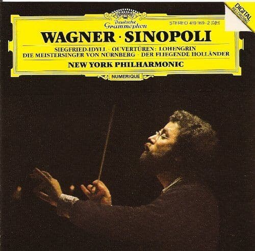 Giuseppe Sinopoli : Wagner - Overtures & Preludes CD Pre-Owned