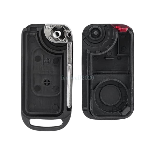 Replacement 2 Button Flip Key Fob Case For Mercedes Benz A C E S SLK Class MB
