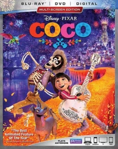 COCO Region A Blu Ray,US Import Brand New