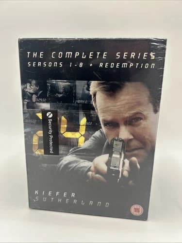24 Säsong 1-8 + Redemption DVD Box Set