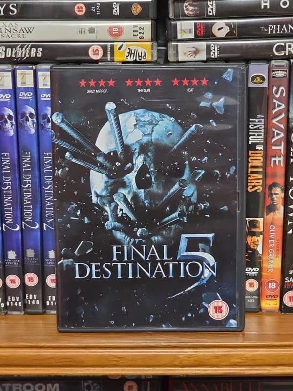 Final Destination 5 Nicholas D'Agoston kanssa – DVD (2011)