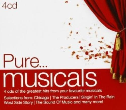 Various Artists : Pure... Musicals CD 4 discs (2013) Pre-Owned