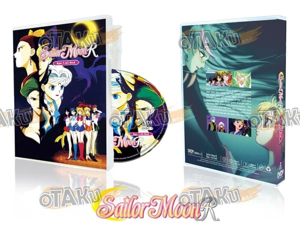Sailor Moon R (Sesong 2) - Anime TV-serie DVD (1-43 episoder) ENG DUB