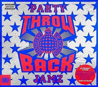 Various Artists : Throwback Party Jamz CD 3 discs (2016) Pre-Owned