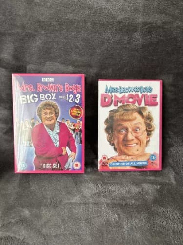 Mrs. Brown's Boys: Sesong 1-3, Juleepisoder & Film DVD