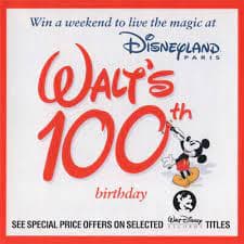 various - walts 100th birthday CD Pre-Owned