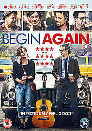 Begin Again DVD (2014) Mark Ruffalo, Carney (DIR) Cert 15 Pre-Owned Region 2
