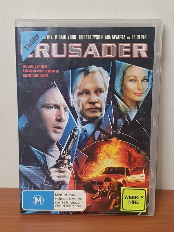 Crusader: Andrew McCarthy, Michael York – Action DVD (2005)