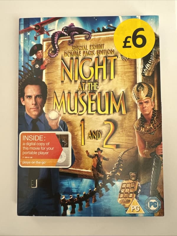 Natt på museet 1 & 2 DVD Bokssett