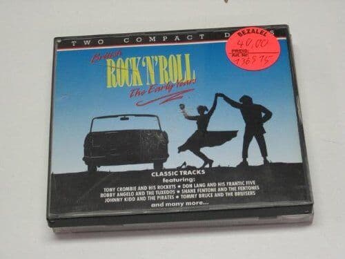 Various : British Rock N Roll - The Early Years CD Pre-Owned