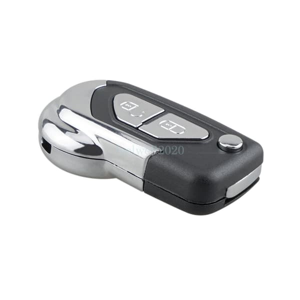 2 Button Flip Key Fob Case for Citroen C3 DS3 2009 2010 2011 2012 2013 2014 2015