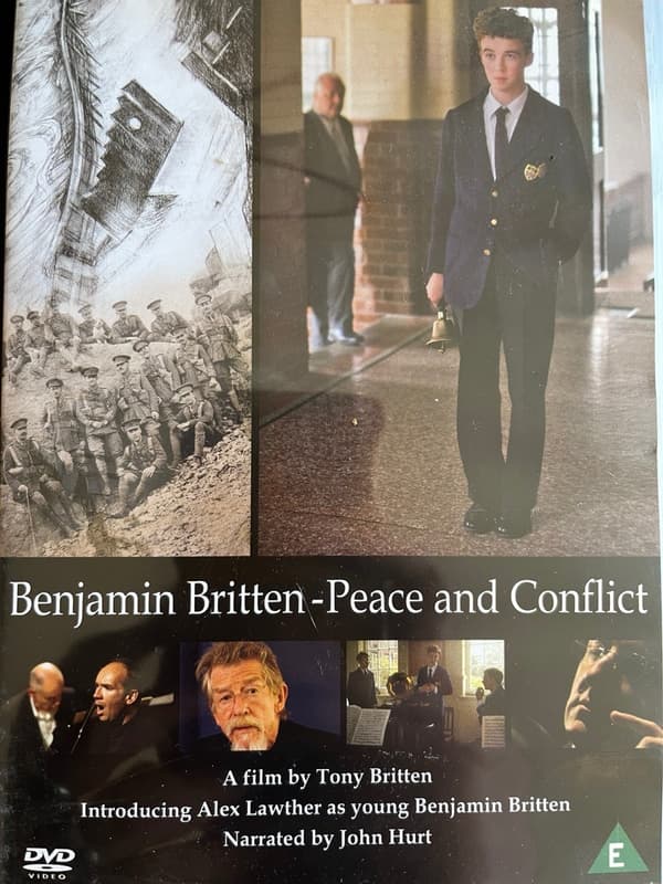 Benjamin Britten: Fred og Konflikt Dokumentar DVD (2013)