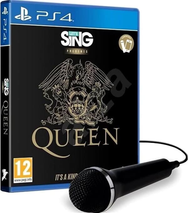 Let's Sing: Queen Single Mic Bundle (PS4) Brand New