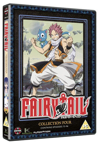 Fairy Tail: Samling 4 DVD (2015) – Anime, 4 disker, Region 2