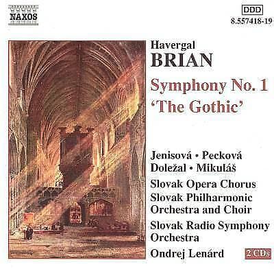 Brian : BRIAN: Symphony No. 1, The Gothic CD