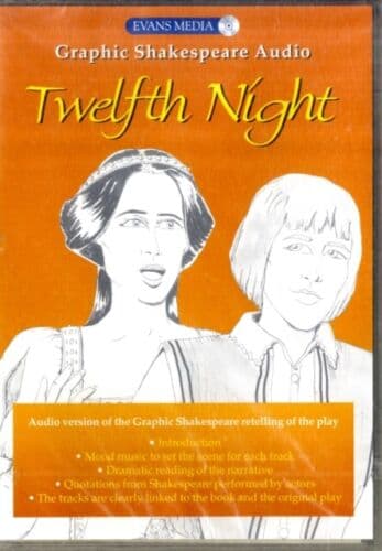 Unknown Artist : Twelfth Night (Graphic Shakespeare Audio CD Pre-Owned