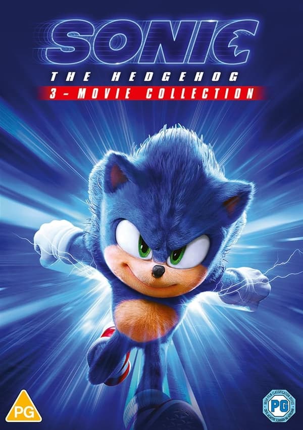 Sonic the Hedgehog: 3-filmssamling - DVD-boks