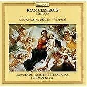 Missa Pro Defunctis/vesper (Nevel, Currende) CD (2005) Pre-Owned