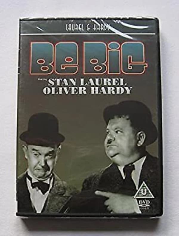 Be Big DVD - Laurel ja Hardyn klassikko