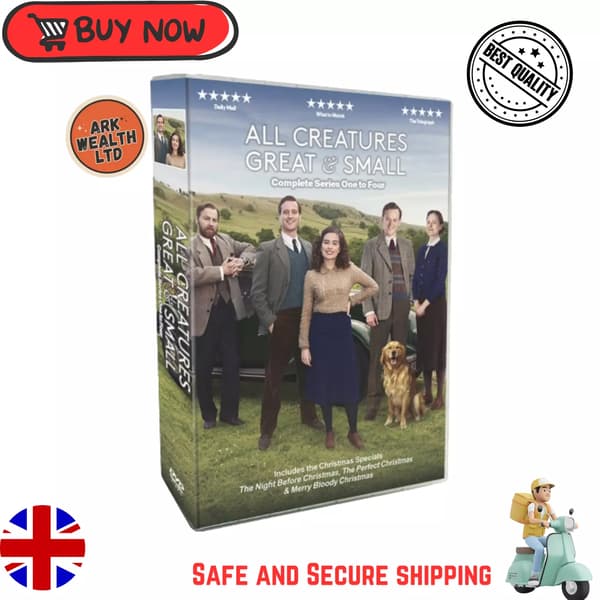 All Creatures Great and Small: Hela serien (DVD Box Set)