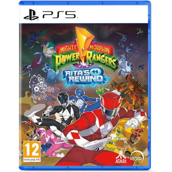 Mighty Morphin Power Rangers: Rita's Rewind Sony Playstation 5 PS5 ...