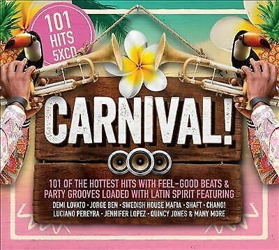 Various Artists : 101 Carnival CD Box Set 5 discs (2018) Pre-Owned