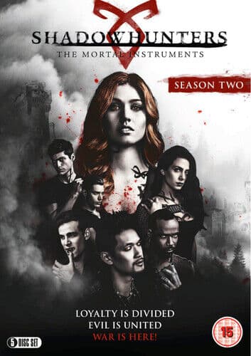 Shadowhunters: Kausi 2 DVD (2019) - 5 levyä