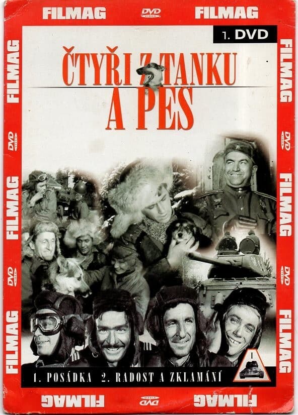 Czterej pancerni i pies - TV-serie - 21 episoder - 16 DVD (1966)