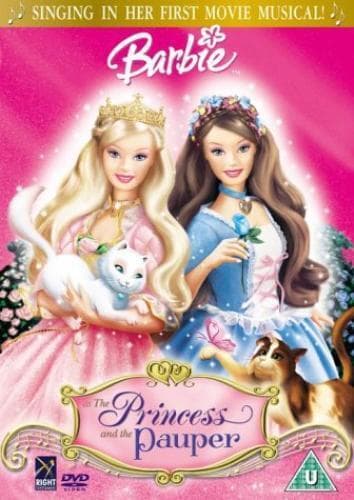 Barbie som Prinsessen og Tiggerpigen DVD