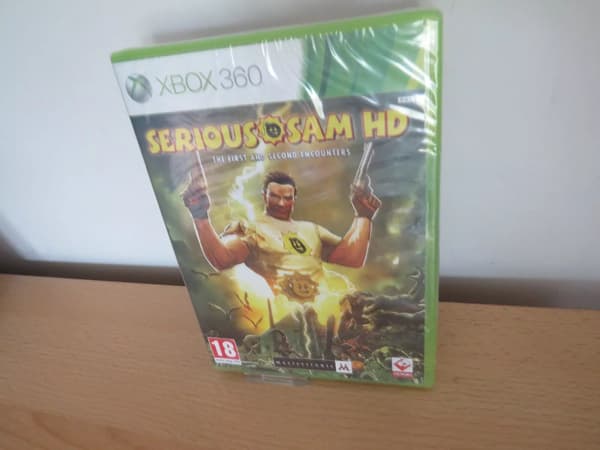 Serious Sam HD: The First and Second Encounters Microsoft Xbox 360, Brand New