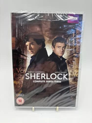 Sherlock - Komplett sesong tre (2013) DVD med Benedict Cumberbatch