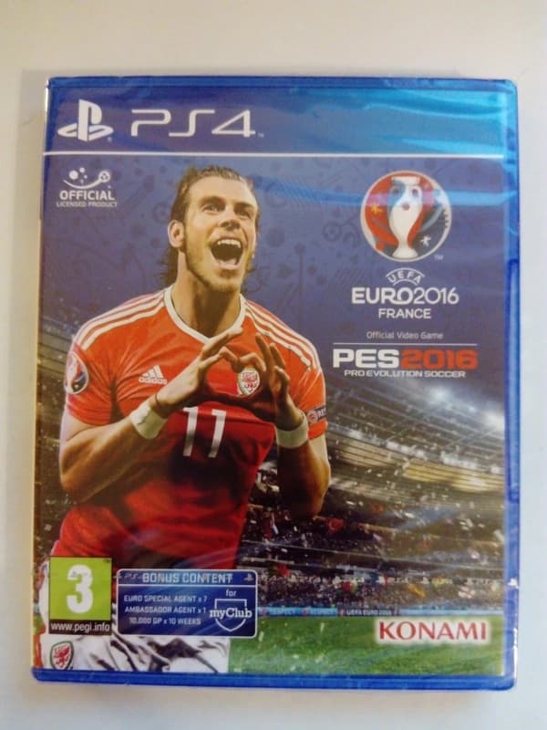 Pro Evolution Soccer Euro 2016 (PS4) Brand New